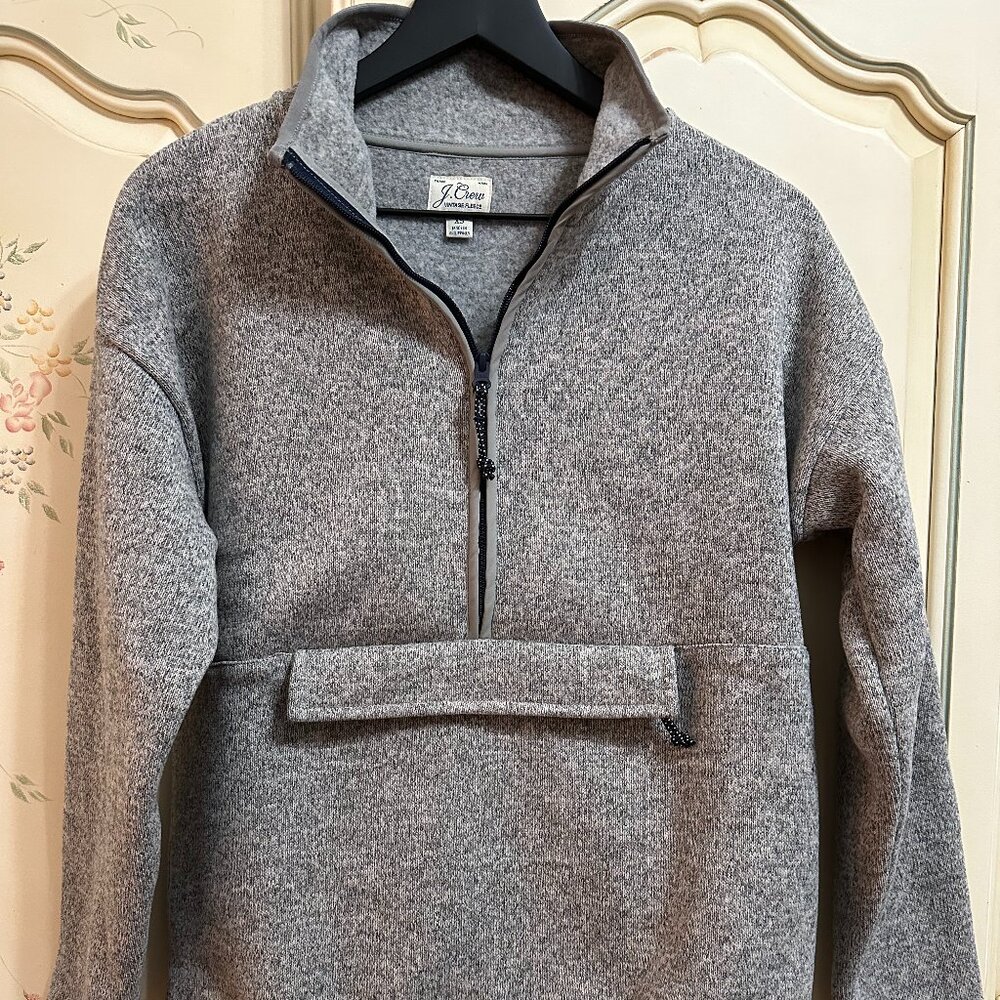 J.Crew Polartec Sherpa Fleece Half-zip Pullover Size: XS